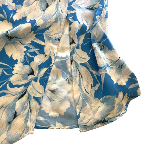 NWT Steve Madden Asymmetrical Hem Slip DressDrapey Cowl Neck line SizeXL - Picture 6 of 9